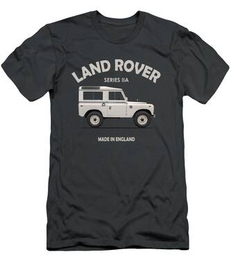 LR12 Range Rover offroad Land Rover white t shirt